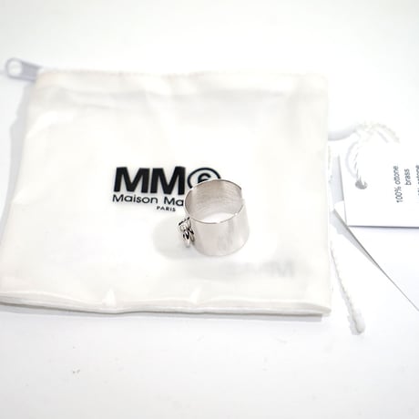 新品 mm6 maison margiela silver ring 19号