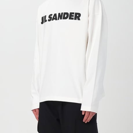 新品 jilsander over size logo tops L