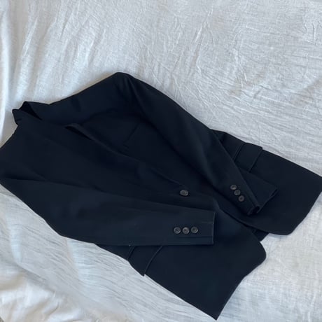 80s isseymiyake no collar jacket M