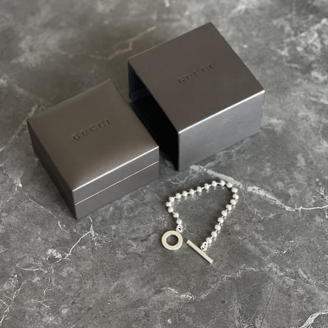 gucci silver bracelet