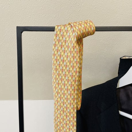 setup suit + hermes necktie #13