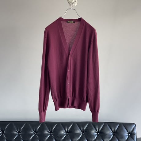 loro piana 2022aw pure cashmere cardigan 50