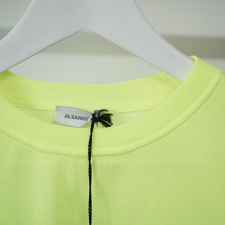 新品 Jil Sander polyester big T yellow