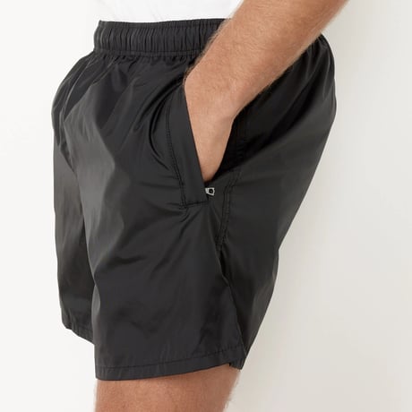 新品 our legacy nylon tech shorts black