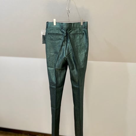 新品 paul smith 2016ss linen "箔" summer suit emerald