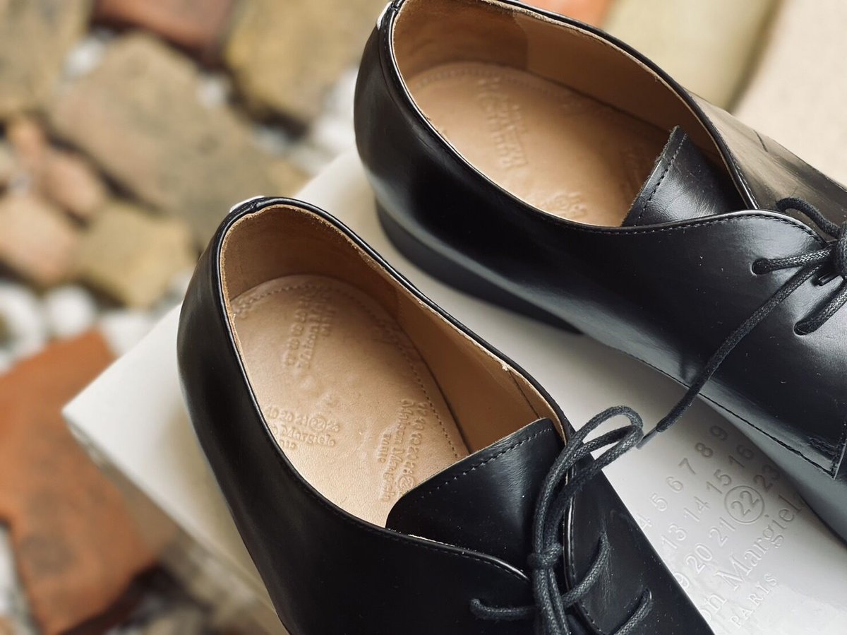 靴 maison margiela 21ss leather dress shose 新品 maison margiela 2021ss leather dress shose |