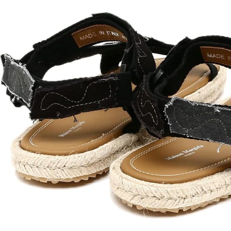 新品 maison margiela espadrilles strap sandals 40