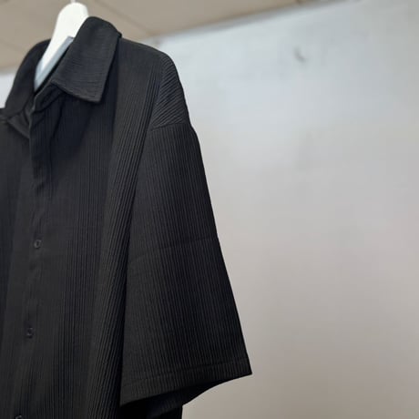 factory sample pleats oversize set up black