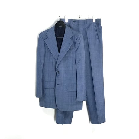 yves saint laurent blue set up suit