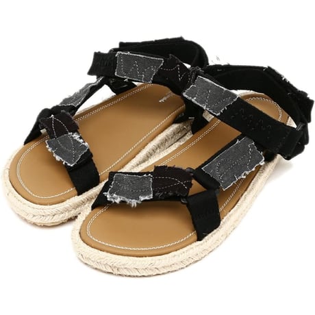 新品 maison margiela espadrilles strap sandals 40