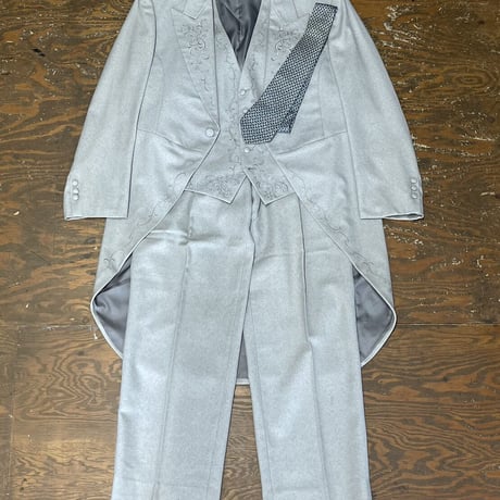 setup suit + hermes necktie #16