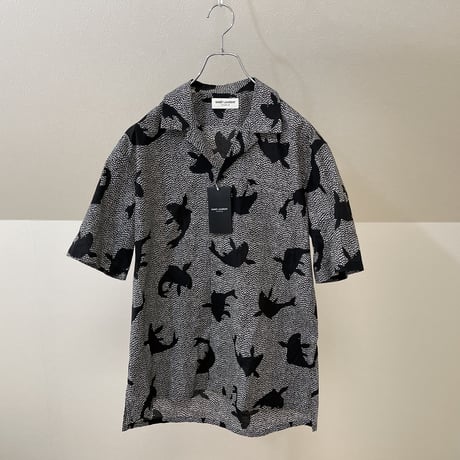 新品 saint laurent shirt