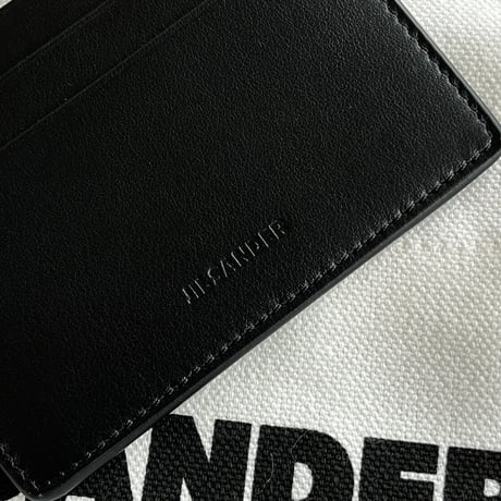 新品 jilsander 2023ss leather case black