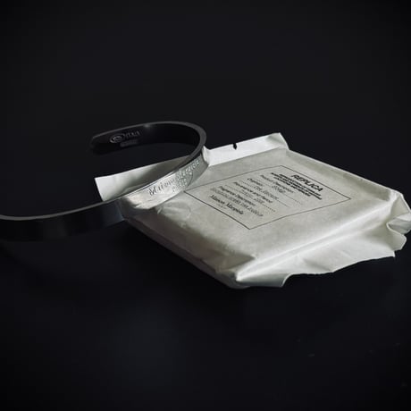 【special price】maison margiela sliver logo bracelet + soap