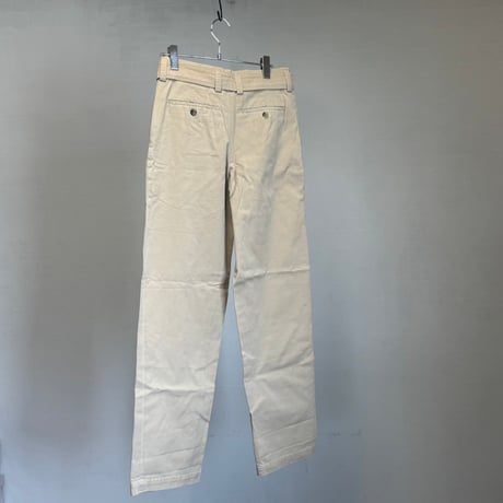 新品 jw anderson gabardine belted pants