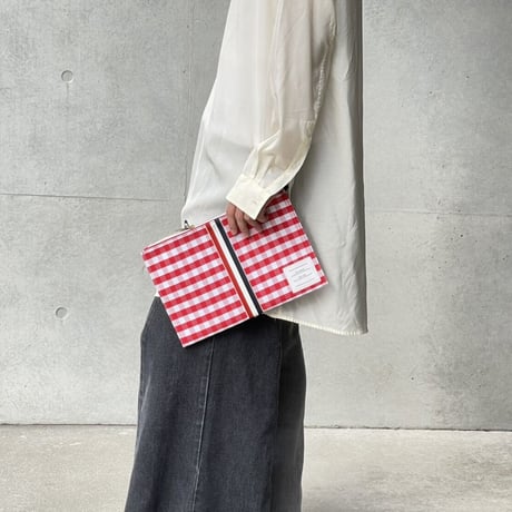 新品 thom browne 2020 made in Flance clutch bag