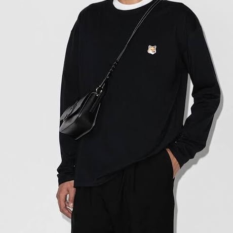 新品 maison kitsune 2022aw fox logo tops L