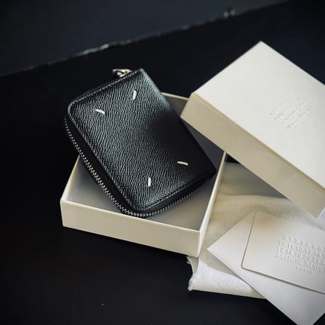 【国内正規】新品 maison margiela leather wallet black