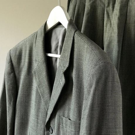 issey miyake set up suit