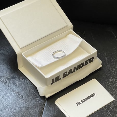 新品 jilsander 2022aw silver ring