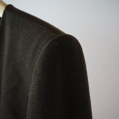 Gucci no collar coat