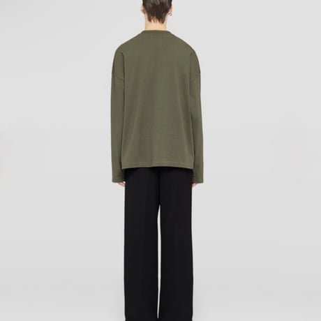 新品 jilsander signature logo tops