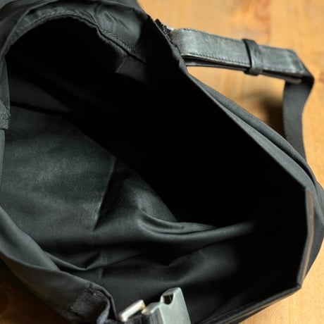 prada nylon logo one shoulder bag
