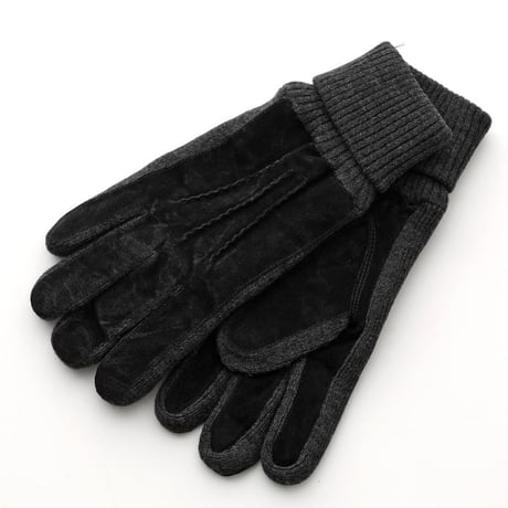 新品 dents leather gloves black