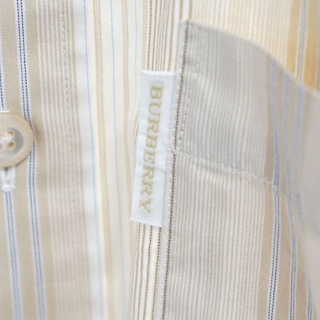 burberry no collar shirt