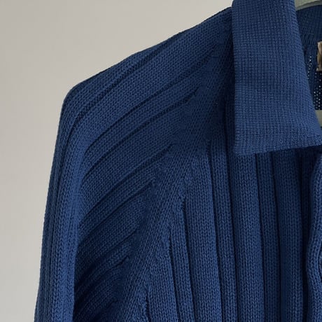 hermes blue knit L