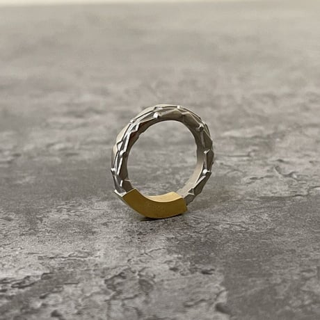 新品 maison margiela 2022ss logo band ring 23号