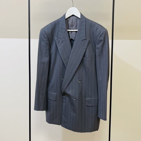 setup suit + hermes necktie #14