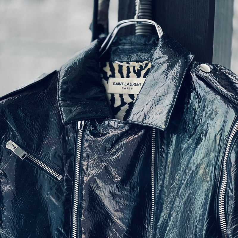 saint laurent paris by hedi slimane double ride