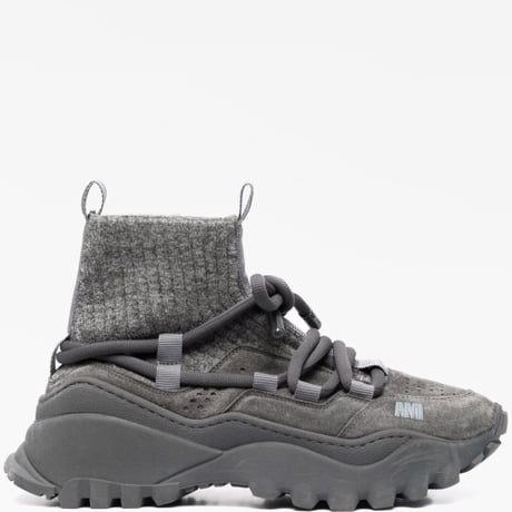 ami paris trekking boots