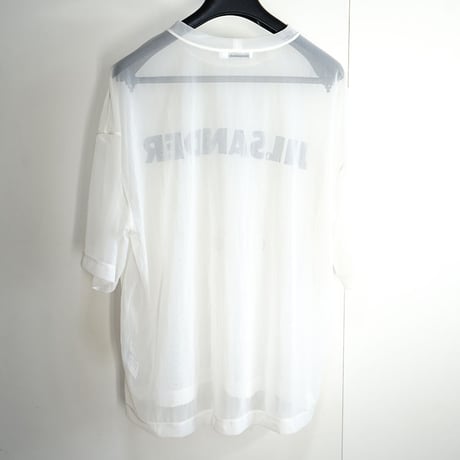 jilsander 18ss over size see through tops