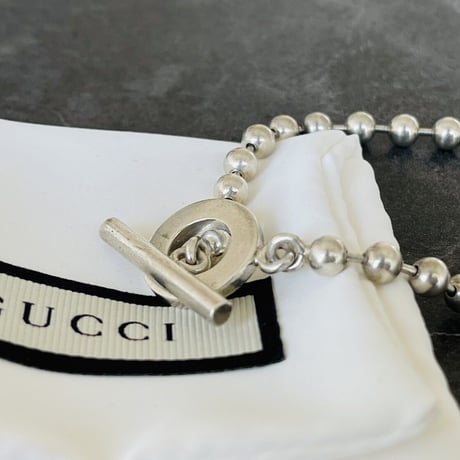 gucci silver bracelet