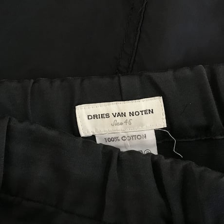 dries van noten side line eazy trousers