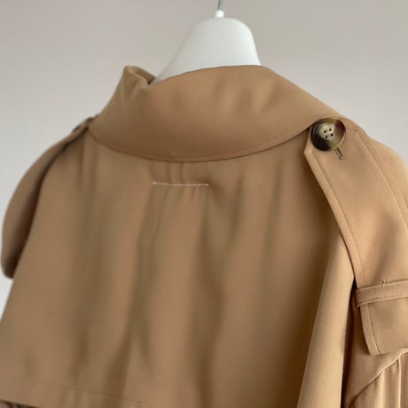 mm6 maison margiela over size trench coat