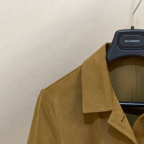 新品 jilsander 2020ss belted coat brown 40