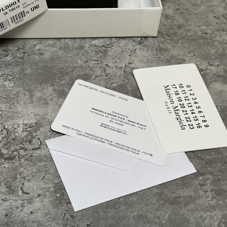 新品 maison margiela 2022aw leather wallet