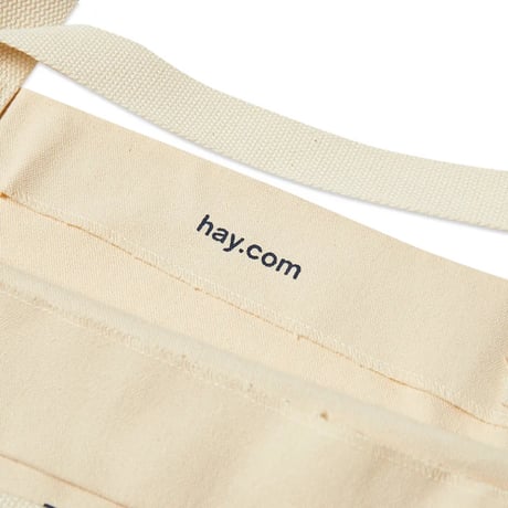 新品 HAY weekend bag white