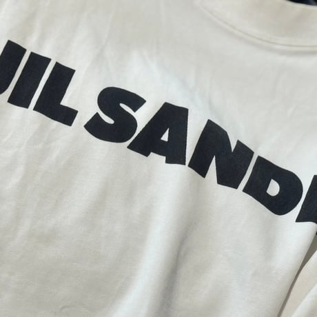 jilsander oversize logo tops