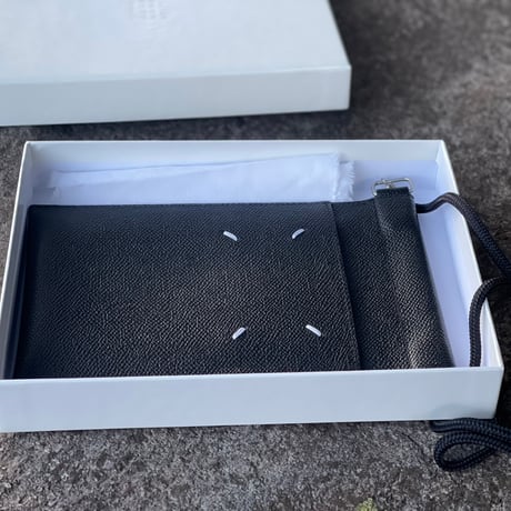 maison margiela leather shoulder pouch