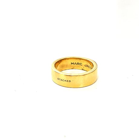 新品 2020ss marc jacobs 1st line ring gold 12号