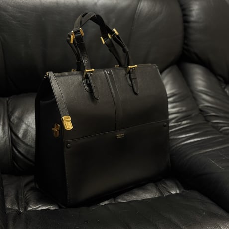 giorgio armani leather bag