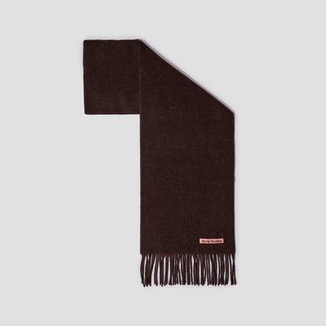 新品 acne studios 2024aw logo muffler