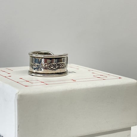 新品 alexander mcqueen 2021aw silver ring