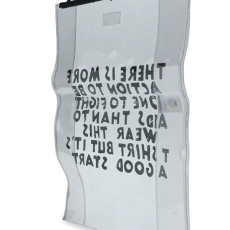 新品 mm6 maison margiela clear aids bag