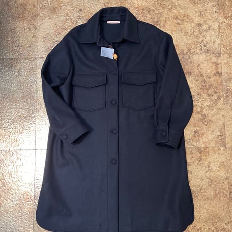新品 paolaprata 2021ss alpaca over size long shirt coat 44