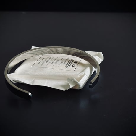 【special price】maison margiela sliver logo bracelet + soap